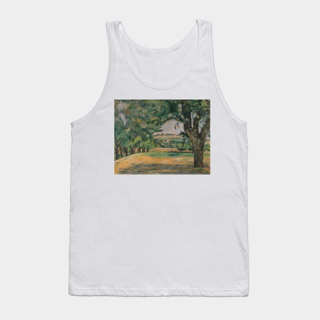 The Neighborhood of Jas de Bouffan by Paul Cezanne Tank Top by Classic Art Stall